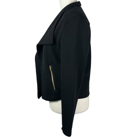 NEW WITH TAGS PREMISE WOMEN'S MOTO DRAPE JACKET‎ - Picture 4 of 13